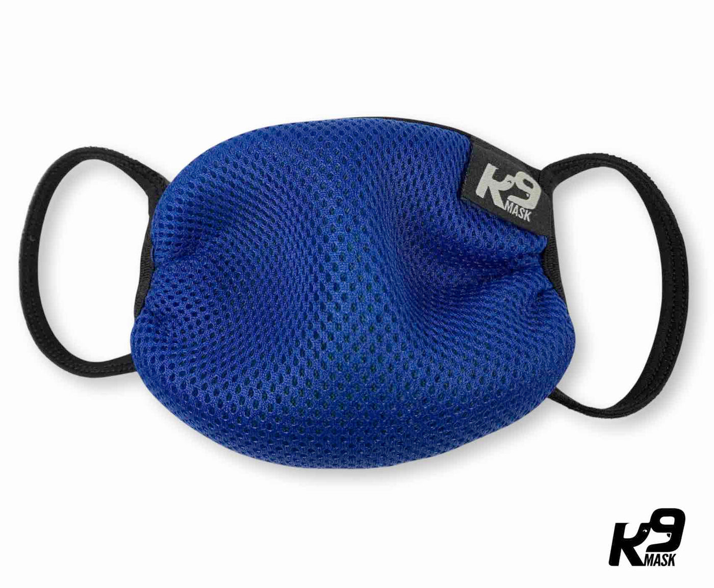 K9 Mask® for Humans clean breathe air face mask blue