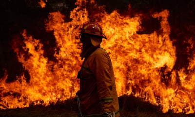 Australian Firefighters Struggle to Contain Brushfire Blaze