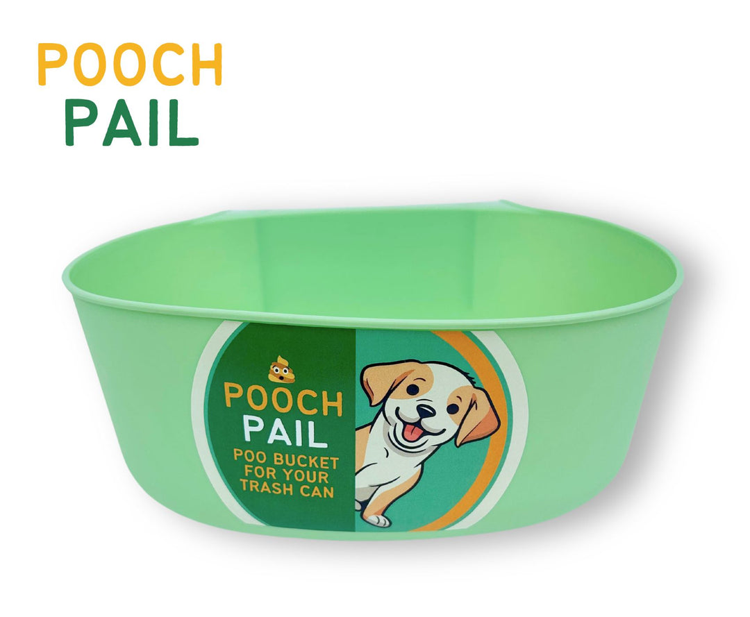 Pooch Pail Dog Poop Bucket for Trash Can Poo