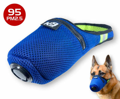 K9 Mask Extreme Breathe N 95 PM2.5 Air Filter Mask for Dogs