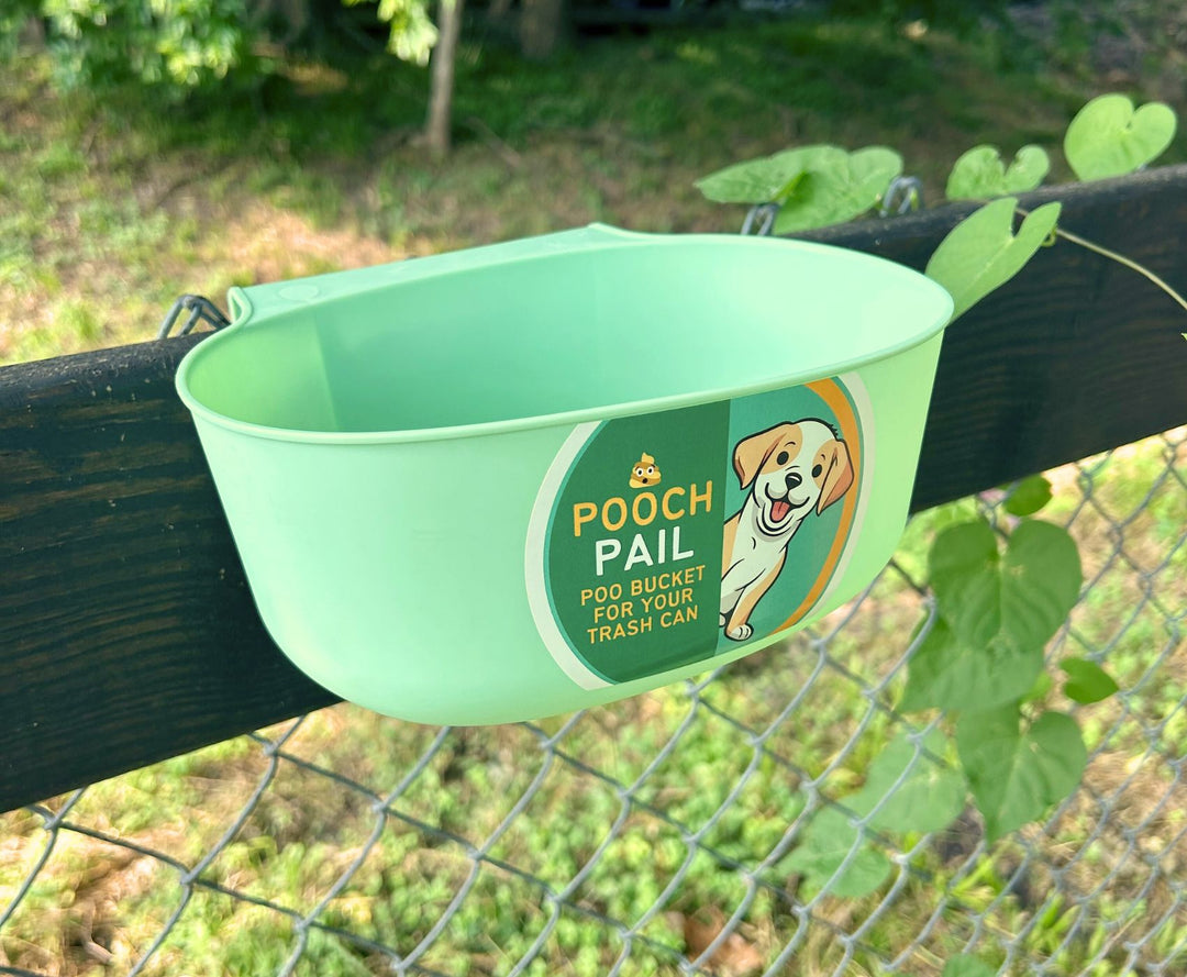 Pooch Pail Hanging Dog Poop Waste Bucket K9 Mask by Good Air Team