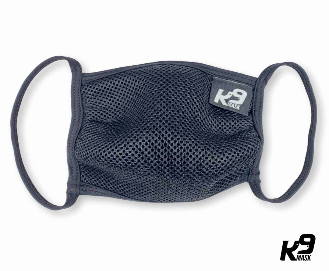 K9 Mask® für Menschen saubere Atemluft-Gesichtsmaske schwarz